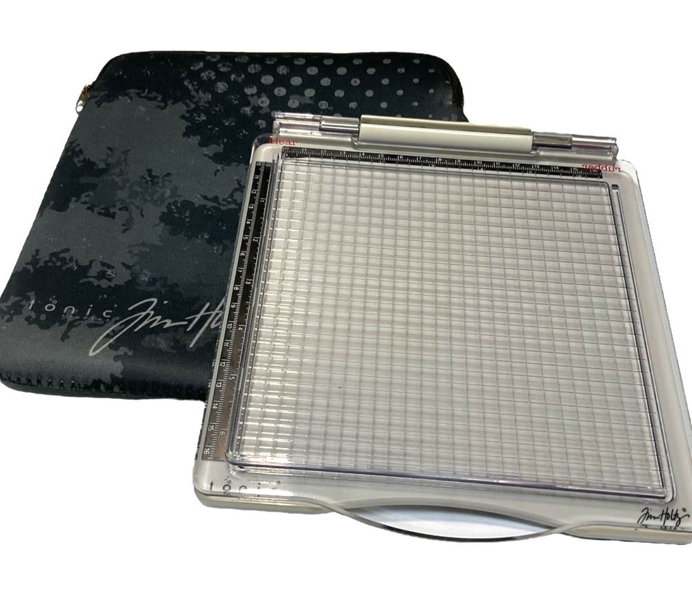 Tim Holtz Tonic Studios Travel Stamp Platform with Storage Case