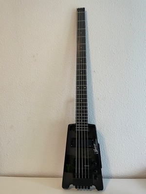 Steinberger Spirit XT-25 Standard Bass translucient (Quilt Top) Black - E-Bass