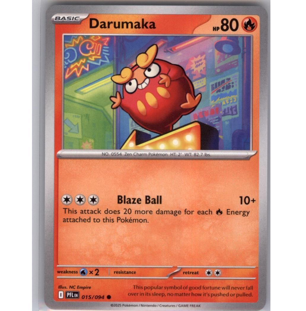 Darumaka Normal Common ME02: Phantasmal Flames 015/094 NM