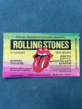 Rolling Stones ticket stub
