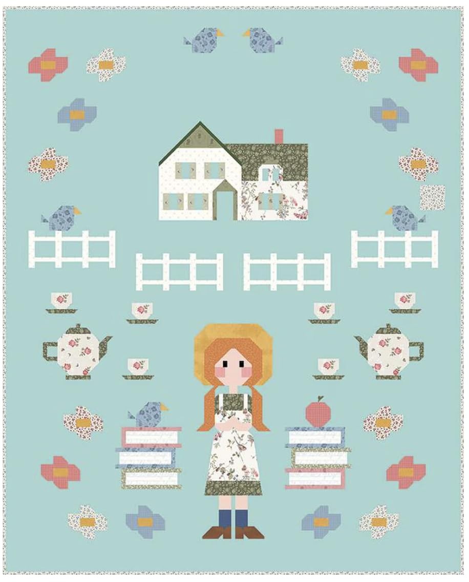 Riley Blake Fabric Collection of Ann Green Gables, Perfect Quilt Pattern