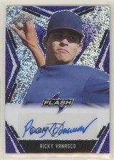 2020 Leaf Flash Portrait Auto Purple 27/35 Ricky Vanasco #PA-RV1 Auto 1u6