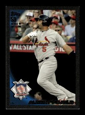 2010 Topps Update Series Albert Pujols #US200 All-Star Black /59