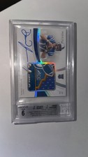 2019 Panini Immaculate Collection Daniel Jones Rookie Patch Auto /5 BGS 9