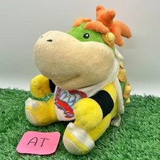 Baby Bowser Jr. Super Mario Bros Sanei Plush 7" Stuffed Toy Doll Japan Gamems