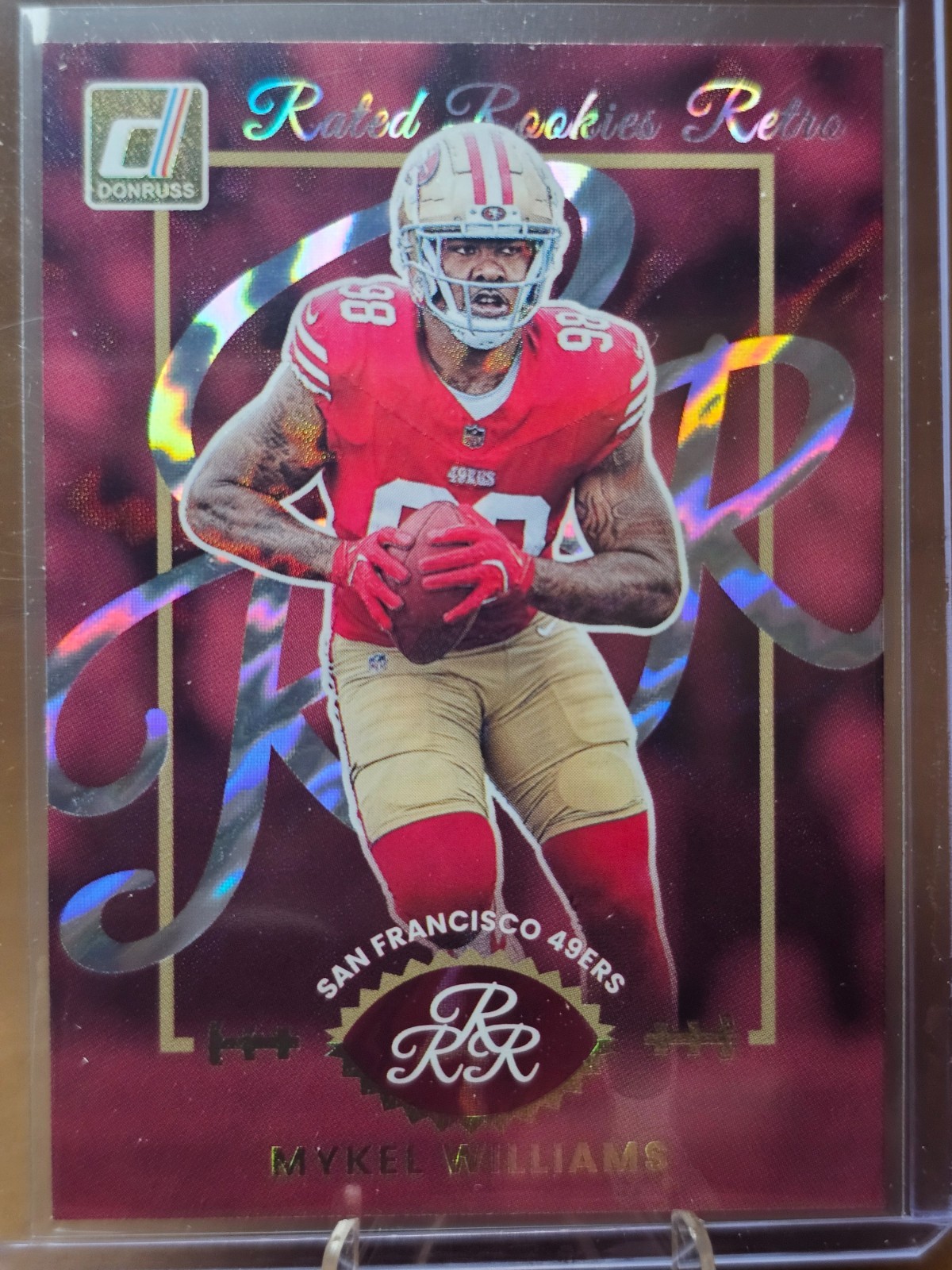 2025 Donruss Mykel Williams Retro Rated Rookie #17