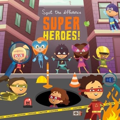 Webber Books Spot the Difference - Superheroes! (Paperback) (UK IMPORT)