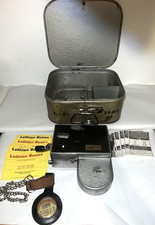 Vintage Edinburgh Transport Corporation Ticket Machine in Metal Case & Extras