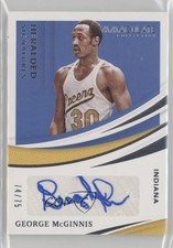 2020 Panini Immaculate Heralded Signatures 74/75 George McGinnis Auto HOF 0nr3