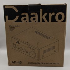 Daakro AK45 Stereo Audio Amplifier 300W Home 2 Channel Wireless Bluetooth 5.0