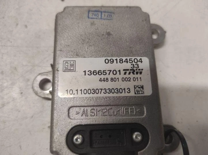 OPEL VECTRA C GTS Capteur d'accélération 09184504 1.9 Diesel 88kw 2004 27044477 - Imagen 2 de 3