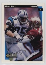 1997 Upper Deck Collector's Choice Team Sets Carolina Panthers Wesley Walls 0q3