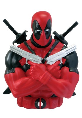 Unbekannt Marvel Deadpool Bust Bank (Spardose), 67409, Multi-Colored