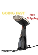 Conair Handheld Garment Steamer for Clothes, Turbo Extremesteam 1875W Fabric Ste