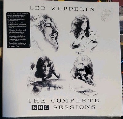 Led Zeppelin THE COMPLETE BBC SESSIONS Super deluxe 5LP 3CD Box set Brand New