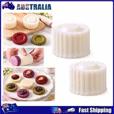 2-Pattern Hand Press Cookie Stamp Detachable Double-Ended Baking Pastry Mould