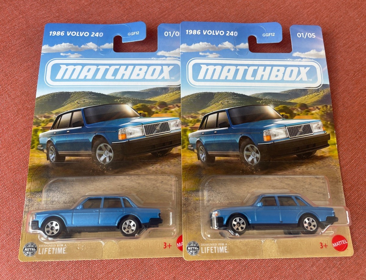 MATCHBOX ミニカー Series 46 青 NEW 2025 Matchbox European Series 1986 Volvo 240 Blue Lot Of 2 | eBay