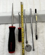 Snap On PLUS  Blue Point Inspection Tools 5 Pieces assortment Excellent HANDY