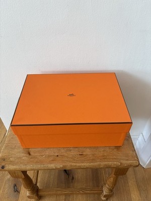 Original Hermes Leerkarton mit Seidenpapier - 32 x 23 x 12 cm