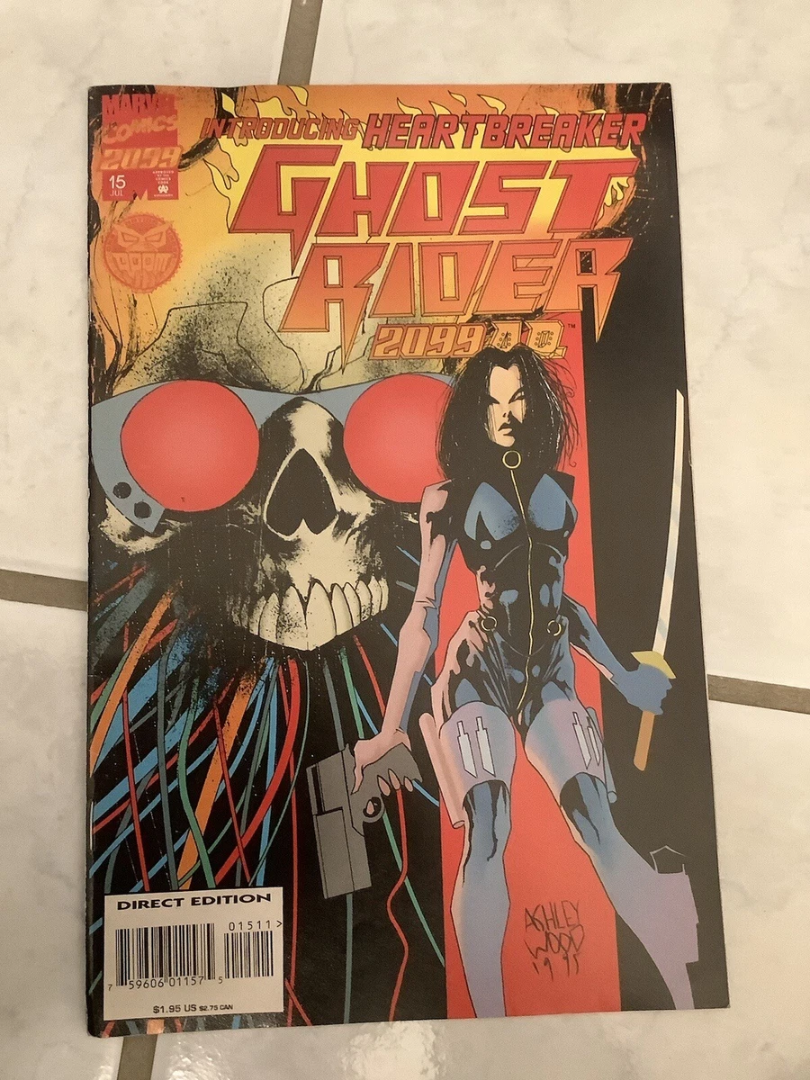 Introducing Heartbreaker ..Ghost Rider 2099 A.D. July 15 Marvel Comic | eBay
