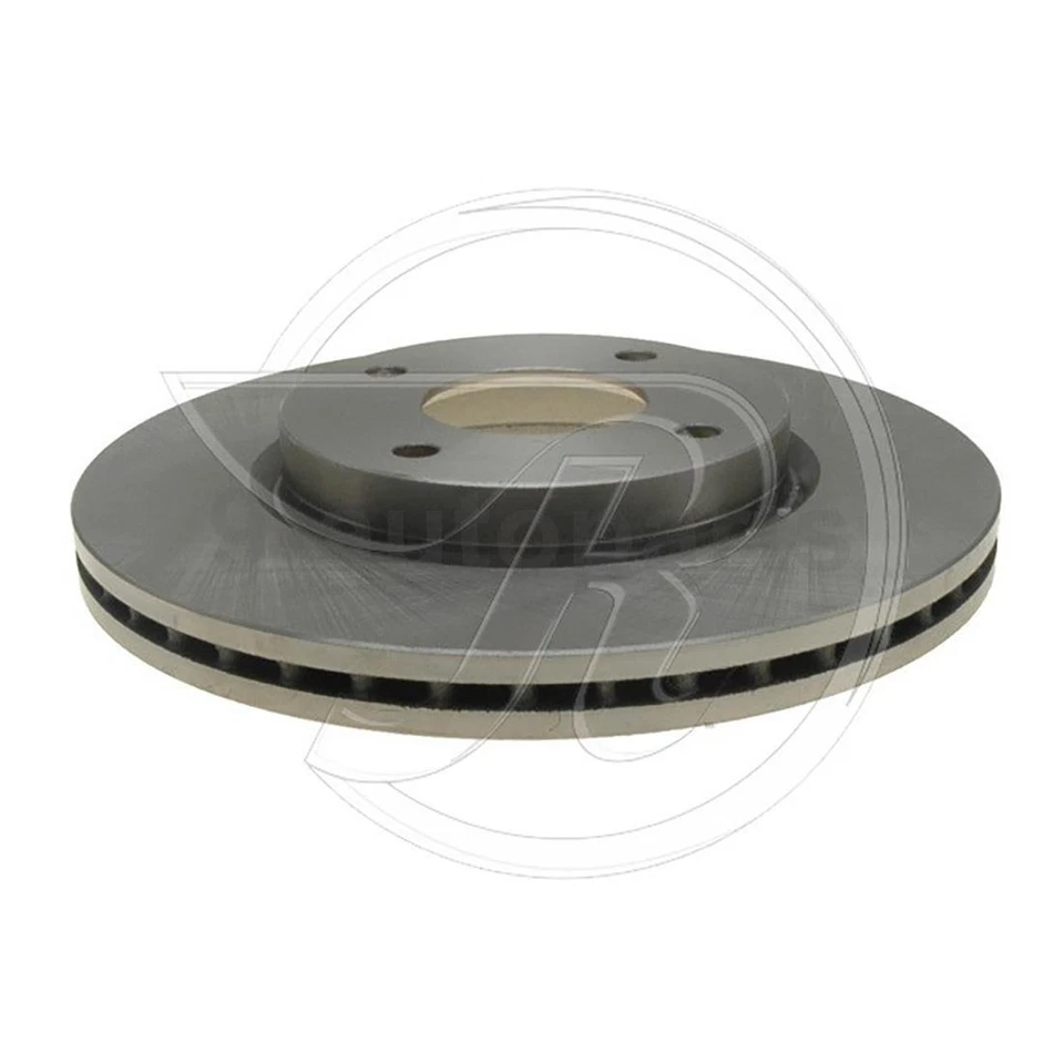 Rotores de freno de disco delanteros + pastillas de freno de cerámica para Nissan Cube 2009 2010 Foto 4 de 4