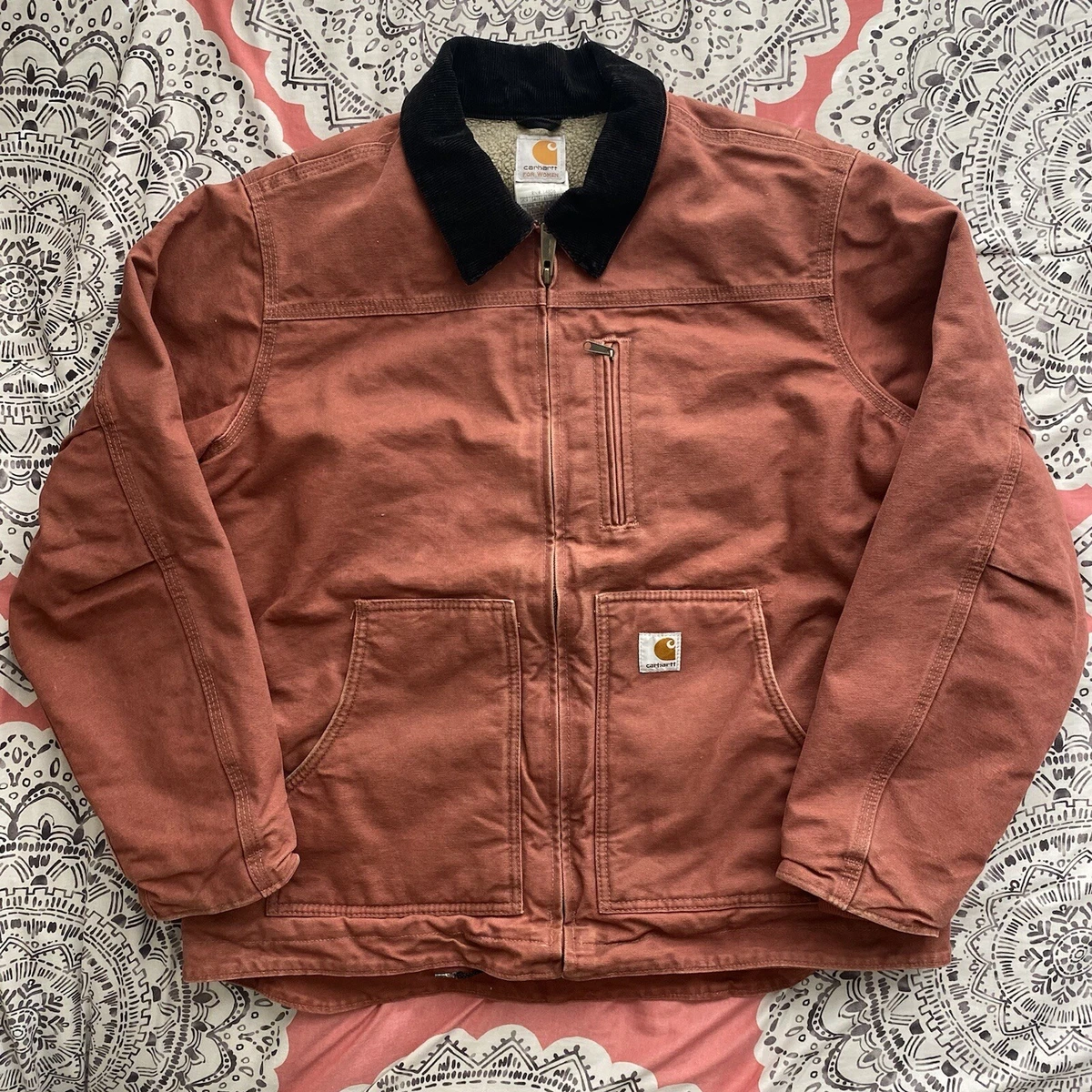 Red carhartt hotsell coat