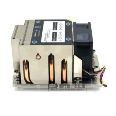 Server 2U Cooler CPU Fan & Heat Sink for AMD EPYC SP3 TR4 TRX40 CPU  399 H11DSi