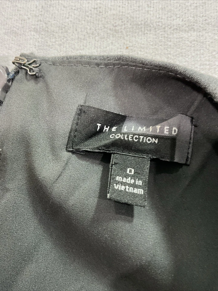 Vestido Vaina Mujer The Limited Collection Color Gris Sin Mangas Talla 0 Foto 4 de 4