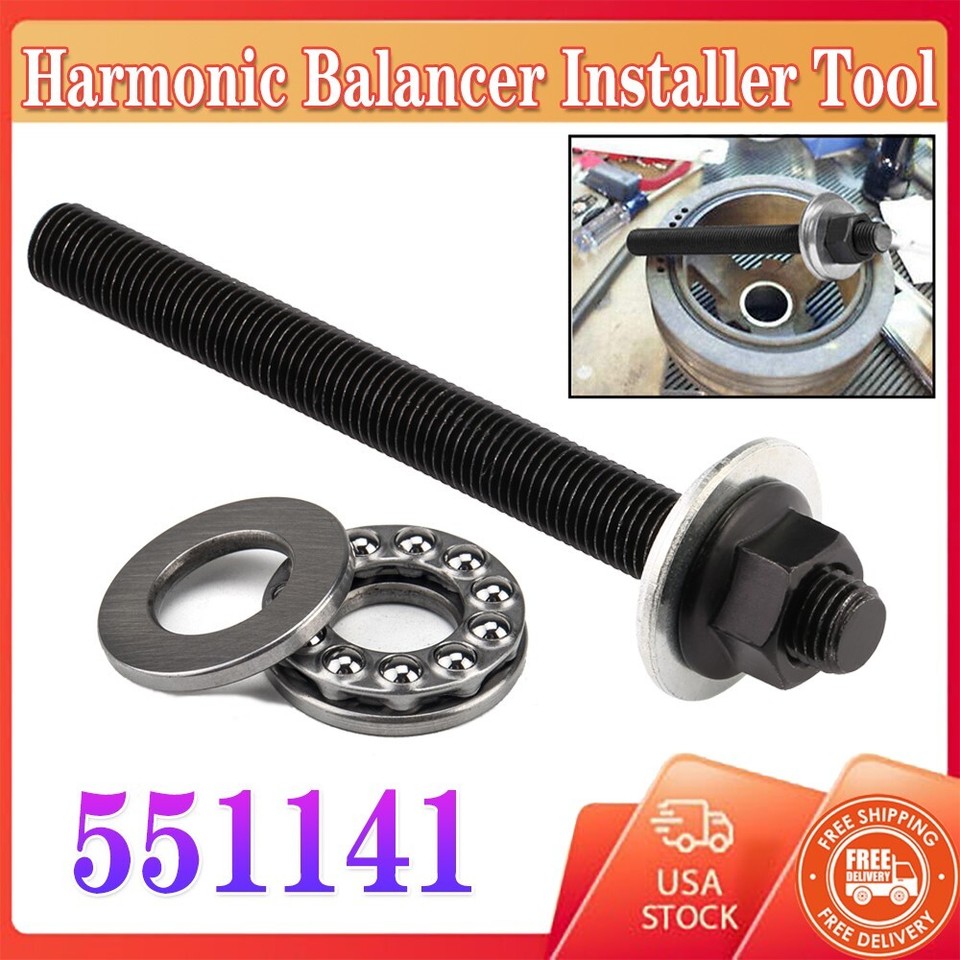 Harmonic Balancer Crank Pulley Installer Tool w/ Bearing 551141 For GM