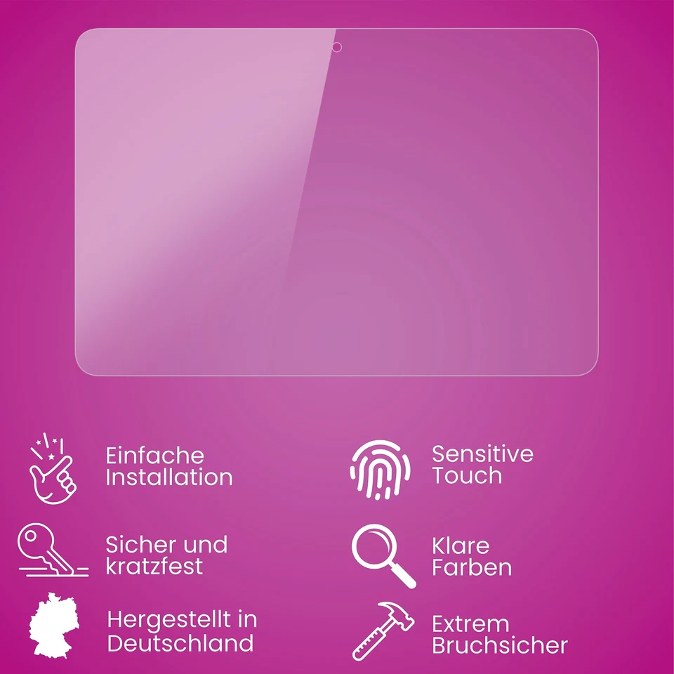 atFoliX Glasfolie für Asus Transformer Book T101HA Displayfolie 9H Schutzpanzer - Bild 3 von 4