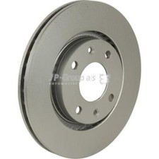 JP GROUP 2x Bremsscheiben vorne Ø266 belüftet für Peugeot 206 CC 2D 208 CA_