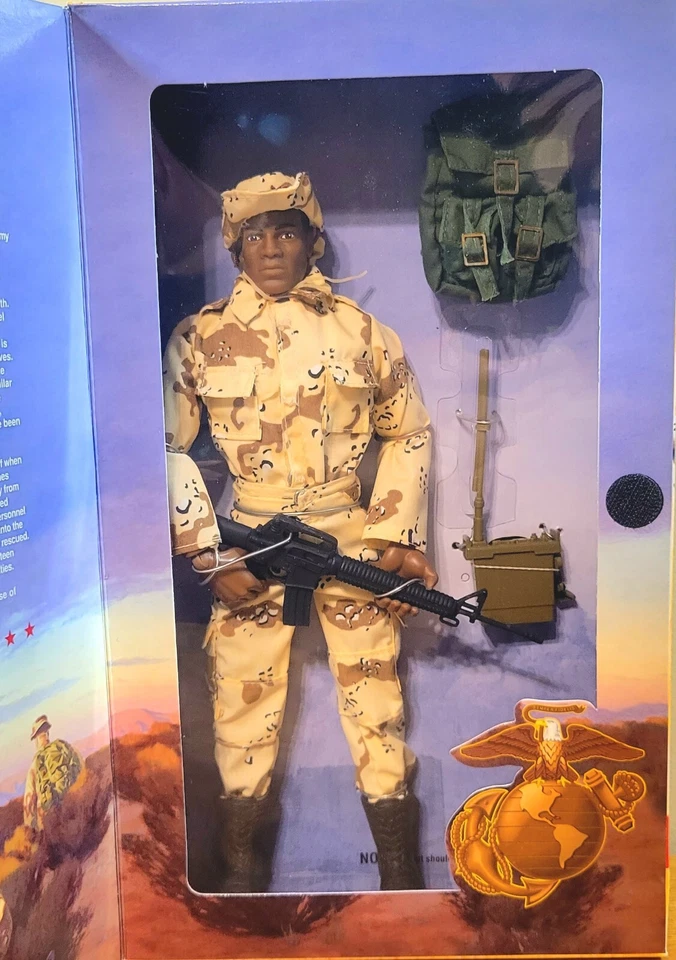 De colección 1998 GI Joe 12" U.S.M.C. Figura de acción FORCE RECON, Classic Coll. Edición limitada. Foto 3 de 4