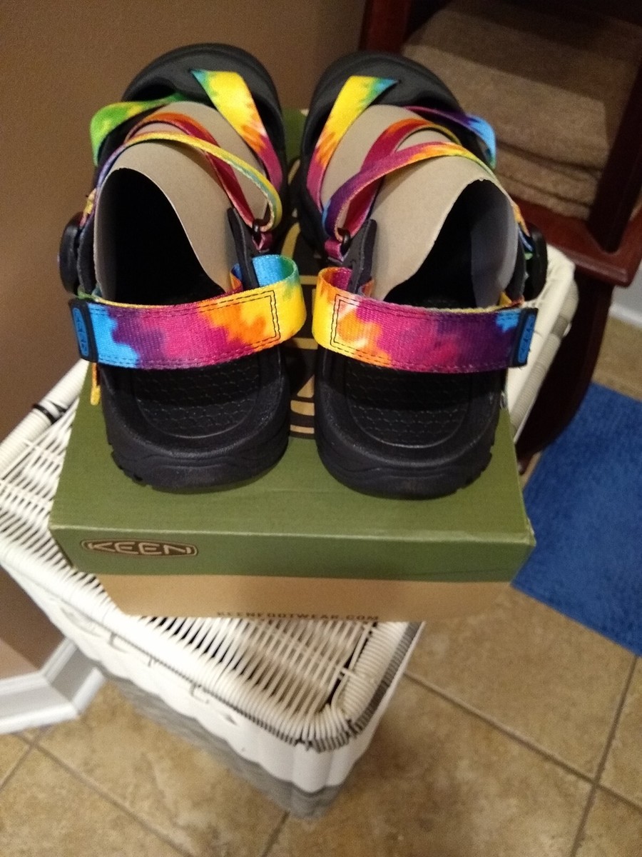 Keen Zerraport II Multi Tye-Dye/Black Sport Sandal Men's Keen Zerraport II Multi Tye-Dye/Black Sport Sandal Men's