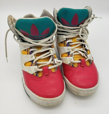 Q32920 Womens Adidas GLC Originals Lifestyle Torsion Basketball Shoes Sz 8 READ