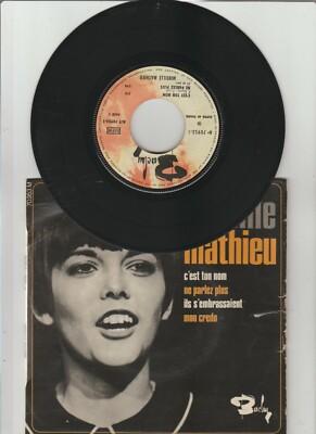 Mireille Mathieu :  Cest ton nom - ne parlez plus - mon credo - Vinyl Barclay EP