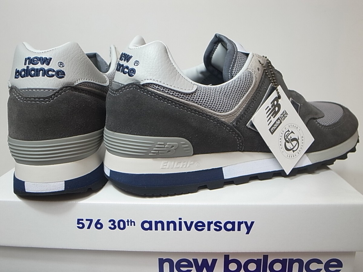 30th Anniv. New Balance ☆ made in England OM576OGG NEW BALANCE OM576OGG 576 30TH ANNIVERSARY GRAY MADE IN