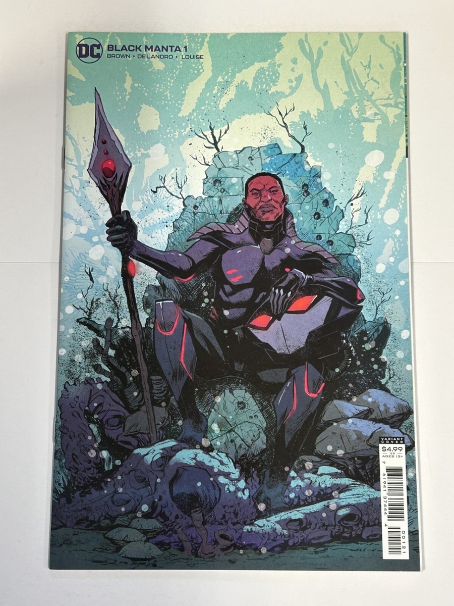 BLACK MANTA #1 2021 NEAR MINT GREENE VARIANT DC COMICS b-464 | eBay
