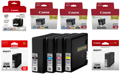 Original Canon PGI 2500 PGI-2500 XL Patronen Druckerpatronen MAXIFY 4050 MB5050