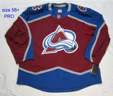 58+  Colorado Avalanche made in Canada PRO Authentic Fanatics Jersey MIC FAP