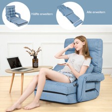 Schlafsofa Klappsofa Schlafsessel Sofa Lazy Sofabett für Zuhause & Büro farbwahl