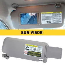 OE-STYLE Driver For Side Toyota RAV4 Sun Visor 2006~ 2012 Left Gray Shade Shield