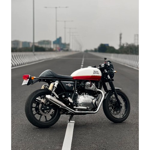 Royal Enfield "ATOM BARREL EXHAUST" For Interceptor 650 & GT 650 - Picture 12 of 15