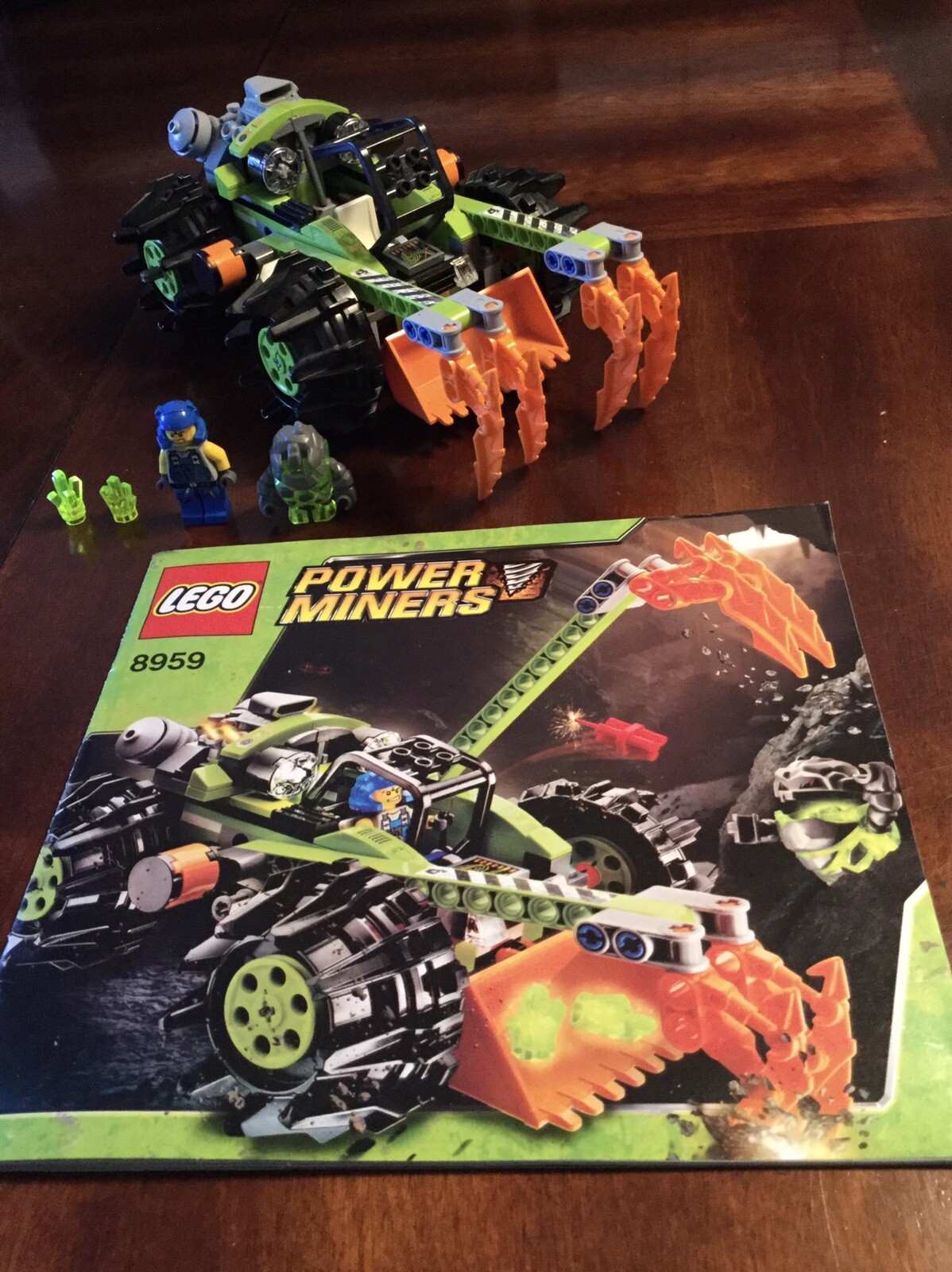 lego power miners claw digger