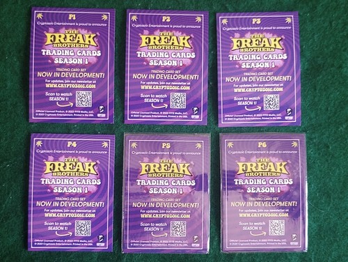 2022 - Freak Brothers Promo Cards - Set of 6 - Cryptozoic Entertainment - New - Imagen 4 de 4