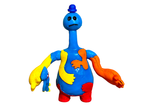 RARE TOY MEXICAN FIGURE RAINBOW FRIENDS DOEY ACTION FIGURE - Picture 3 of 8