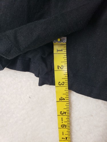 Old Navy Girls Romper Extra Large Black Linen Blend Sleeveless Flare Short Leg - Picture 11 of 21