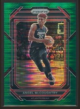 Angel McCoughtry 2023 Panini Prizm WNBA Green Pulsar Prizm /25 #75