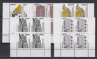 Federal 2298-2302 corner edge bottom block of 4 SWK 0.44/0.45/0.55/1.00/1.60 € mint
