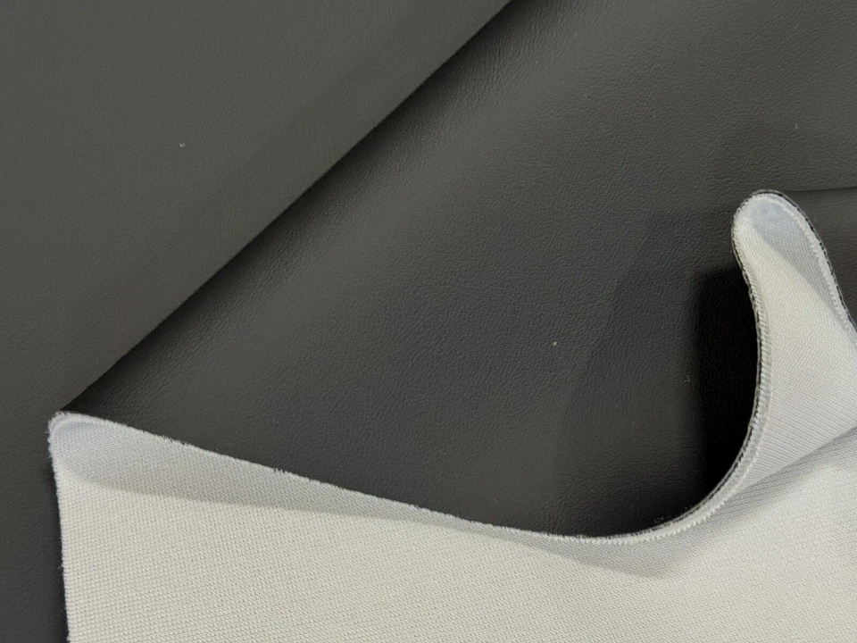 Original BMW Kunstleder Meterware SCHWARZ NAPPA mit 1mm Abstandsgewirke Rücken - Bild 4 von 4