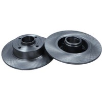 Maxgear 2X Bremsscheibe Hinten Ø240Mm Voll FüR Renault Clio III BR0/1 CR0/1